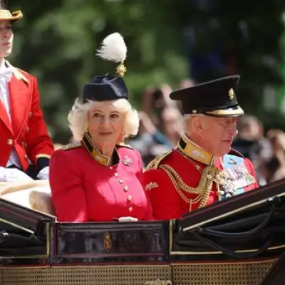 Lip reader reveals King Charles's 'right mess' comment to Camilla at Trooping