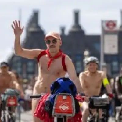 London Naked Bike Ride Sparks Hygiene Concerns Over Rental Bikes