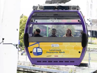 London's Chatty Cabins fight disinformation and isolation with cable car chats