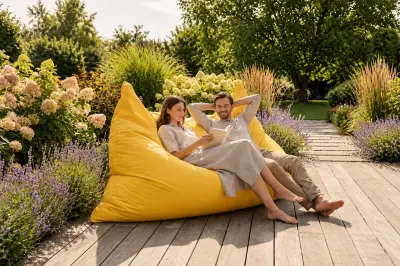 Outdoor Beanbag Deal: Save 84% on XL Garden Seating via Wowcher