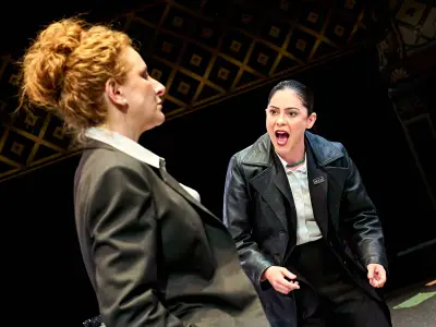 Review: All-female cast gives 'Glengarry Glen Ross' a fresh spin at Old Vic
