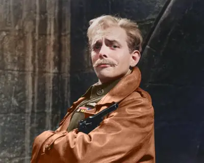Rik Mayall: Magnificent B’Stard review – Ade Edmondson still visibly stricken