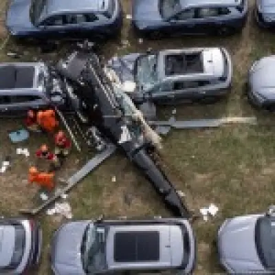Six dead including tourists after two helicopters collide in mid-air over Rio