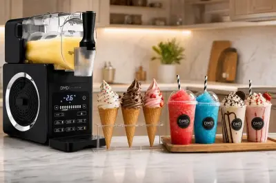 Slushie Cocktail Machines and Ice Cream Trends for Summer in London