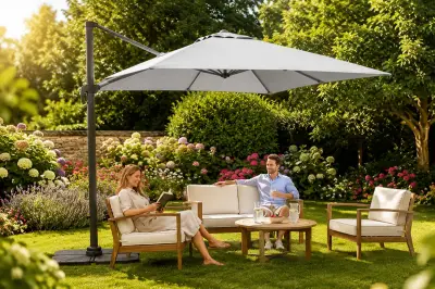 Top Parasol Cantilever Shade Options for Your Patio in London
