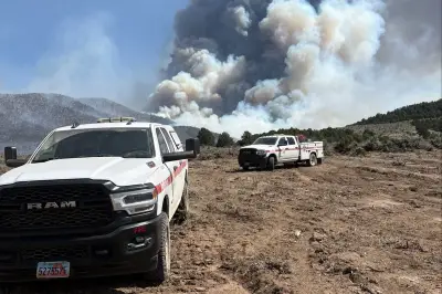 Utah wildfire forces evacuations as extreme heat grips region