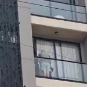 American mistaken for child abuser while saving son from choking on balcony