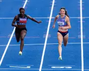 Amy Hunt beats Dina Asher-Smith to retain British 100m crown in 11.01 seconds