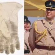 Andrew's flying gloves fail to sell at auction amid his notoriety