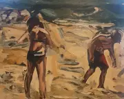 Artist accused of winning $20K prize with 'imitation' of Nicholas Harding painting