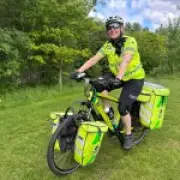 Cycle responder volunteer saves lives at London events for 11 years