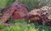Gaia Sculpture at Chelsea Flower Show Celebrates Edgelands