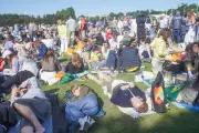 Global Photos: Wimbledon, Wine Battle, Heatwave, Protests