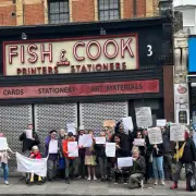 Hackney Residents Protest Casino Approval at Former Stationery Shop