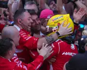 Hamilton Wins Dramatic Barcelona GP, Only 14 Cars Finish