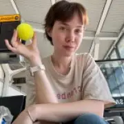 I packed a tennis ball in my carry-on — it changed how I fly