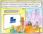 Inside the Liberal Party's efforts to rebrand: a visual commentary