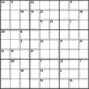 Killer Sudoku 1,026: Solve the Puzzle with Dotted Line Clues