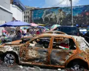 Kyiv hit by ballistic missiles, civilians killed in drone strikes on both sides