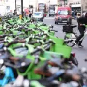 Lime bike riders face £10 fines for dumping e-bikes in central London
