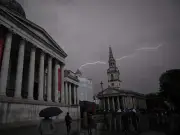 London thunderstorms: 'Biblical' rain causes flash flooding, Tube station shut
