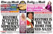 Mail on Sunday attacks Restore as split right creates headache for UK papers