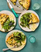 Meera Sodha's Spinach, Pea and Cheddar Frittata: A Crowdpleasing Summer Dish
