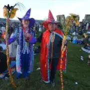 Merlin appears at Stonehenge as 20,000 gather for summer solstice