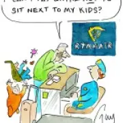 Metro Cartoon by Guy Venables: Ryanair and Wetherspoon in the Spotlight