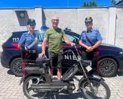 Moped stolen in 1984 returned to owner after police spot it without licence plate
