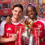 Noni Madueke and Declan Rice Mock 'Jealous' Arsenal Haters After Title Win