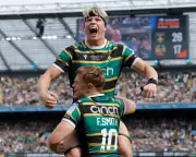 Northampton Saints crowned Premiership champions after thrilling final win over Exeter