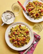 One-pot spiced paneer fried rice: quick and easy recipe by Rukmini Iyer