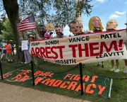 Protesters Rally Against Trump-Hosted UFC Event: 'Reeks of Corruption'