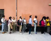 Queueing rebranded as socialising? It's a worrying sign of the times