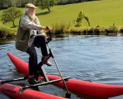 Rainforest activist, 90, to pedal 104 miles down Thames on water-bike