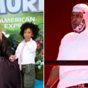 Rihanna supports A$AP Rocky at LA gig with son Riot Rose after backlash