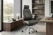 Save up to 75% on ergonomic leather office chairs in clearance sale