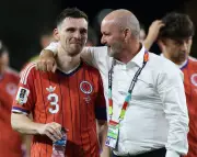 Scotland ease pressure with first World Cup win in 36 years, Clarke says