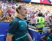 Socceroo Irvine backs FIFA mouth-covering red card rule after Almirón dismissal