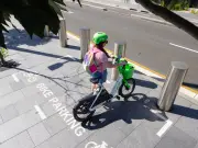 Sydney to get $6.6m in shared ebike parking bays to end 'wild west' footpath chaos