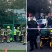 Three men die in White City fire in West London