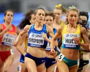 Three-time Olympian Jenny Simpson hospitalized after collapsing at track event