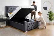Transform Your Bedroom with a Stylish Ottoman Storage Bed