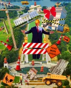 Trump's DC renovation frenzy bewilders locals and visitors, draws criticism