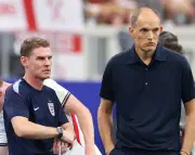 Tuchel's assistant Barry gives blunt half-time interview at World Cup