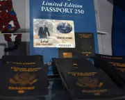 White House unveils new US 'patriot passport' with Trump portrait for 250th anniversary