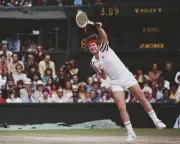 Wimbledon attendees try robot tennis serves from McEnroe to Svitolina