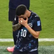World Cup star first sent off for covering mouth under new FIFA rule