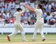 Zak Foulkes leads New Zealand's day three turnaround against England